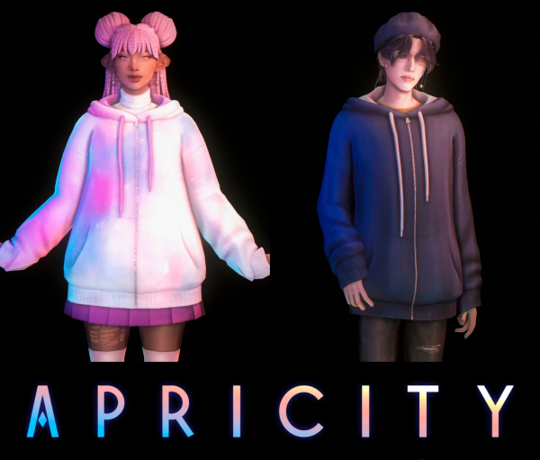 Maxis Match Comfy hoodies for everyone by simsfinds - The Sims 4 Custom Content