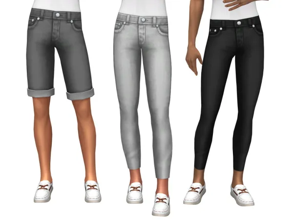 Maxis Match The Jeans Set 20 by greenllamas - The Sims 4 Custom Content
