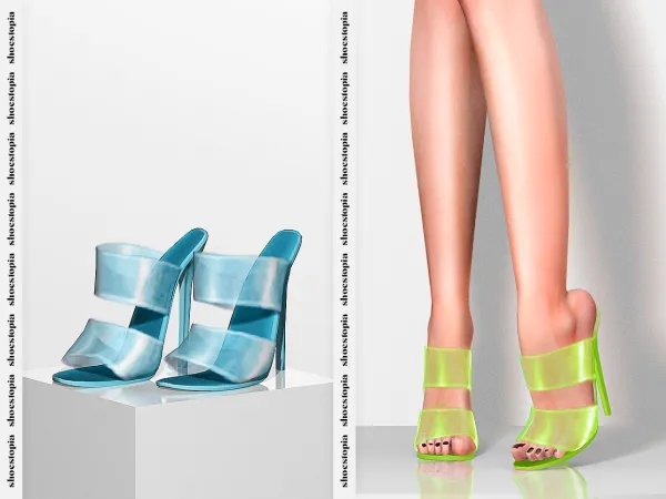 Alpha Shoestopia. Opacity Sandals by shoestopia - The Sims 4 custom content
