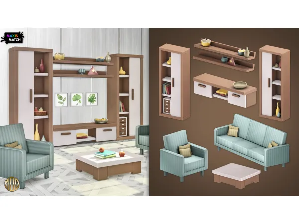 Maxis Match KIMA by modcollective - The Sims 4 Custom Content