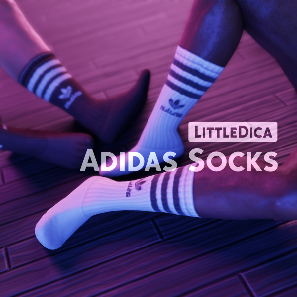 Maxis Match Adidas Socks by simsfinds - The Sims 4 Custom Content