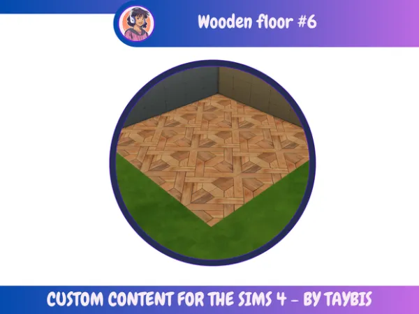 Maxis Match Taybis Wooden floor 6 by simsfinds - The Sims 4 Custom Content