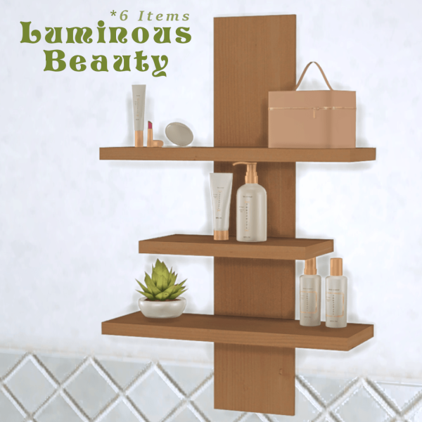 Mix Luminous Beauty by simsfinds - The Sims 4 Custom Content