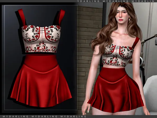 Alpha Marsam DRESS ADULT by Mydarling20 - The Sims 4 Custom Content