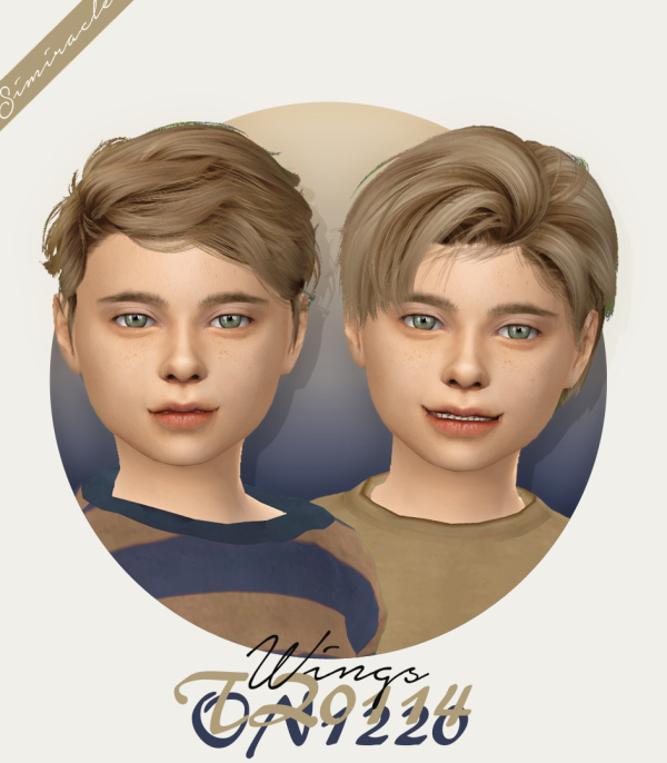 Alpha Wings TZ0114 ON1220 Kids Version by simsfinds - The Sims 4 Custom Content
