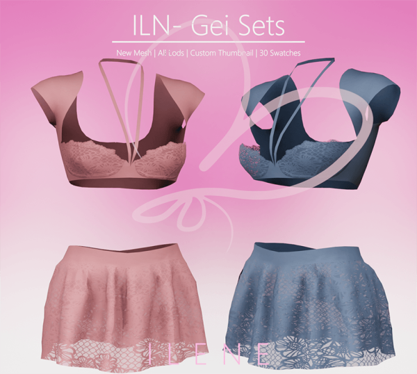 Mix ILN Gei Set by simsfinds - The Sims 4 Custom Content