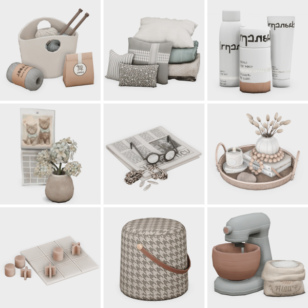 Maxis Match cozy day in sims 4 finds by simsfinds - The Sims 4 Custom Content