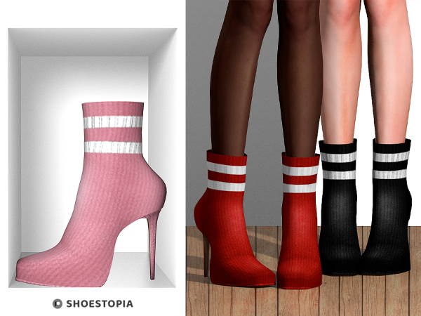 Alpha Shoestopia. Allon Boots by shoestopia - The Sims 4 custom content
