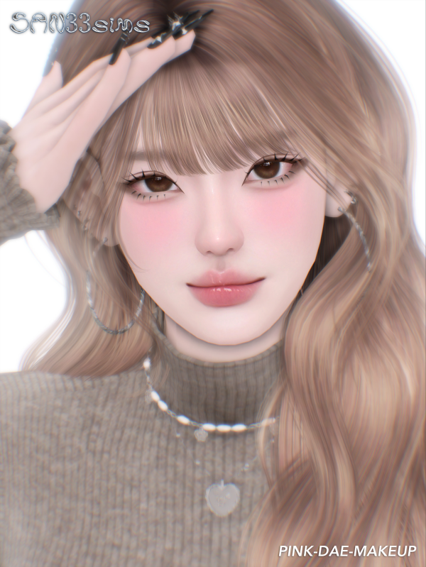 Mix 333PINK DAE Eyelash by simsfinds - The Sims 4 Custom Content