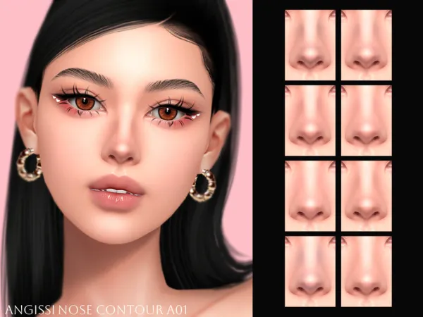 Nose contour A01 by ANGISSI