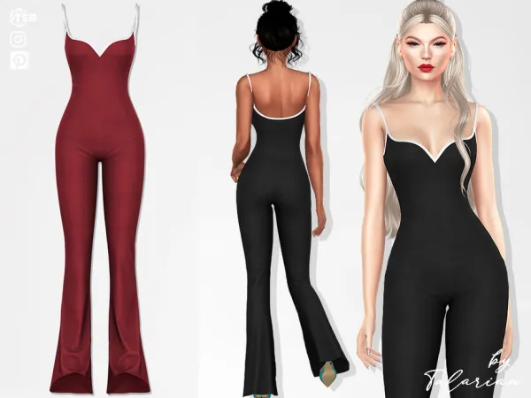 Maxis Match Matilda Jumpsuit by talarian - The Sims 4 Custom Content