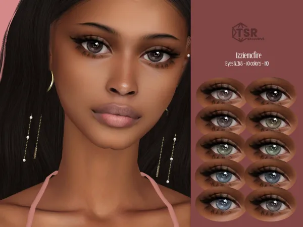 Mix IMF Eyes N318 by IzzieMcFire - The Sims 4 Custom Content