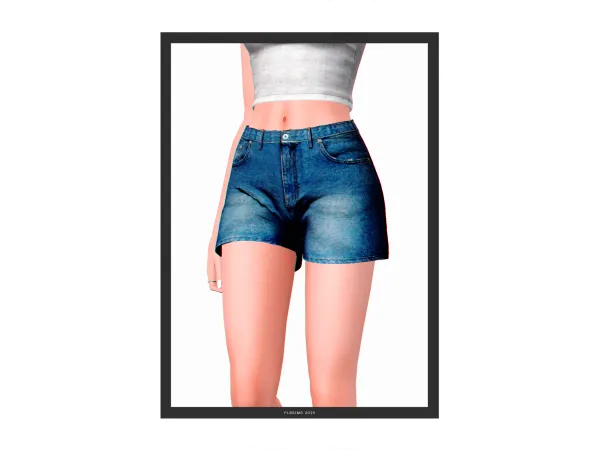 Touch Denim Shorts by plbsims3 - The Sims 3 Custom Content