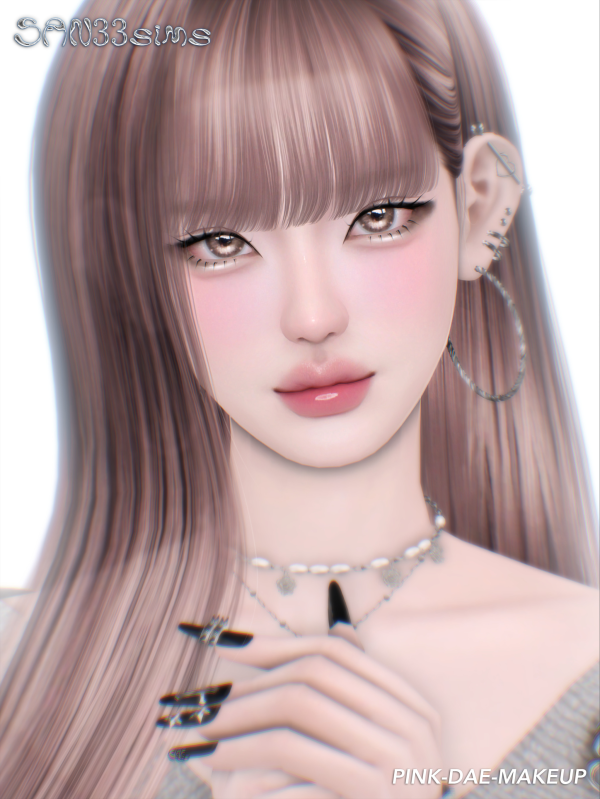 Mix 333PINK DAE Eyelinereyes by simsfinds - The Sims 4 Custom Content