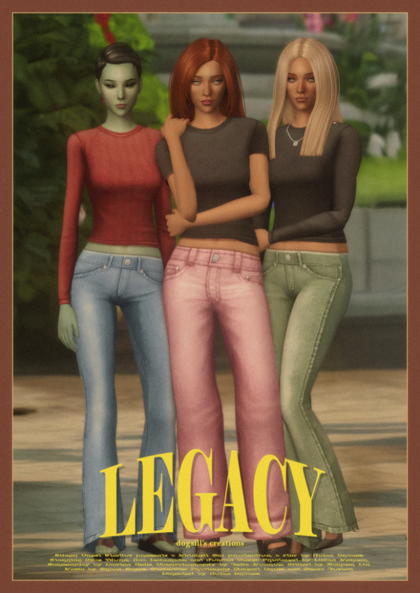Maxis Match the legacy pack by simsfinds - The Sims 4 Custom Content