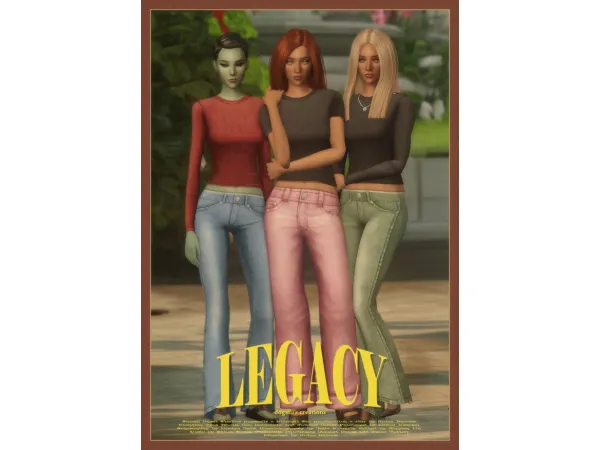 Maxis Match the legacy pack by dogsill - The Sims 4 Custom Content