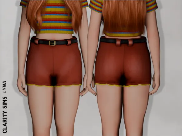 Mix Lyna Shorts Child by clarity-sims - The Sims 4 Custom Content