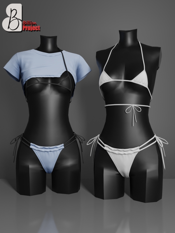 Alpha BillionProject Reere Outfit by billion_project666 - The Sims 4 Custom Content