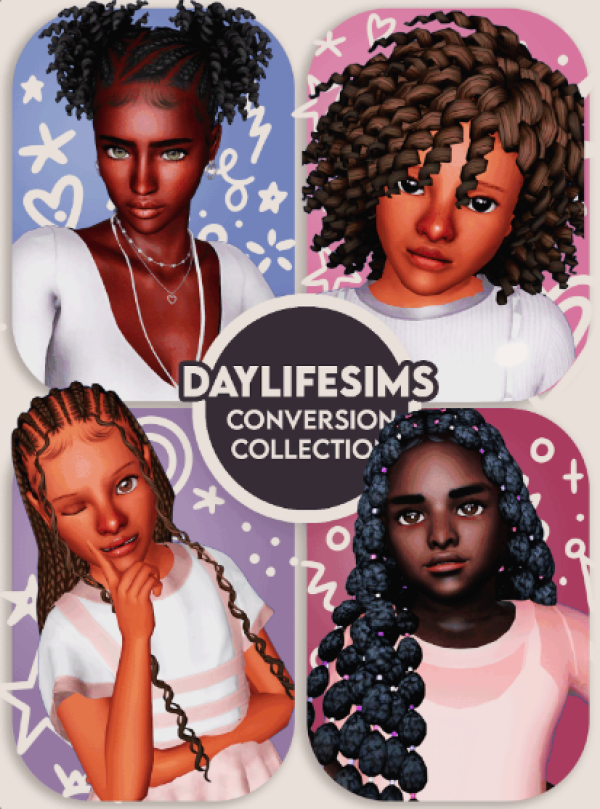 DAYLIFESIMS CONVERSION COLLECTION by simsfinds - The Sims 3 Custom Content