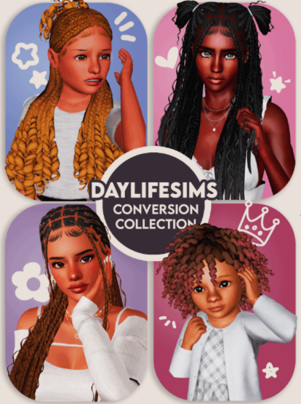 DAYLIFESIMS CONVERSION COLLECTION by simsfinds - The Sims 3 Custom Content