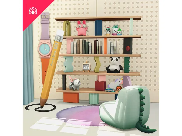 Maxis Match Tiny Tyrants Part Two by heyharrie - The Sims 4 Custom Content