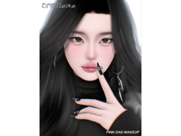 【333】PINK-DAE-Blush+lipstick