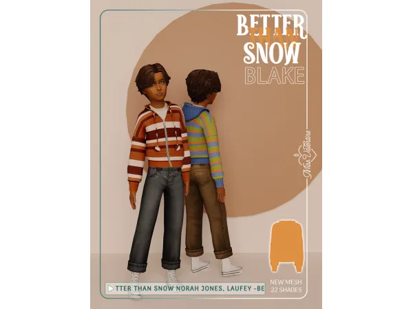 Maxis Match Blake Top by MissValentine - The Sims 4 Custom Content