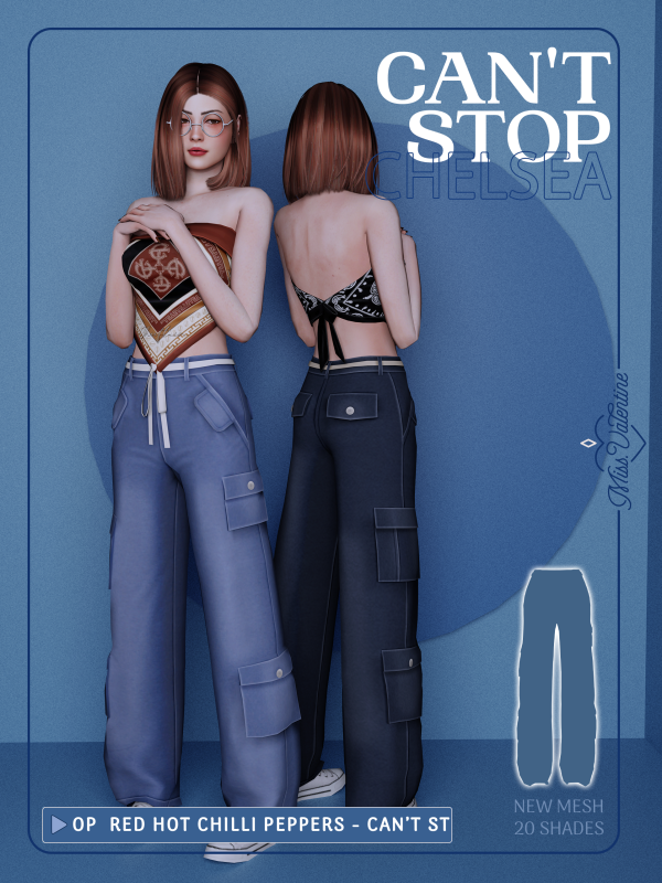 Maxis Match Chelsea Pants by simsfinds - The Sims 4 Custom Content