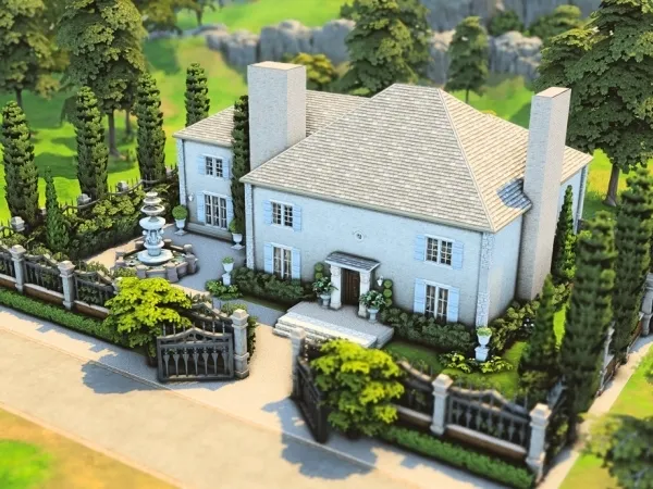 Maxis Match ER Gilmore's Mansion - The Sims 4 Custom Content