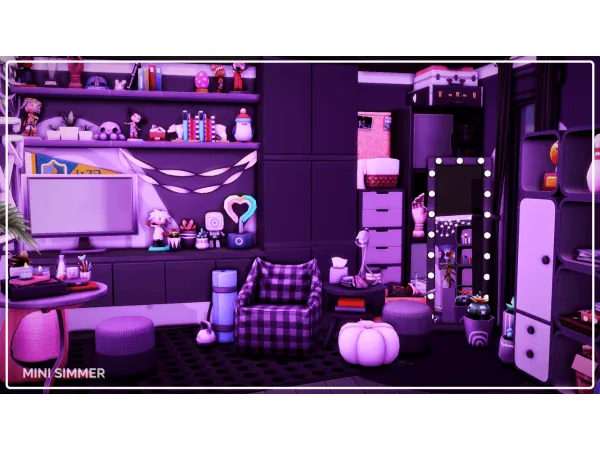 Maxis Match Pixel Living No by Mini_Simmer - The Sims 4 Custom Content