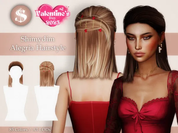 Alegria Hairstyle by Shimydimsims