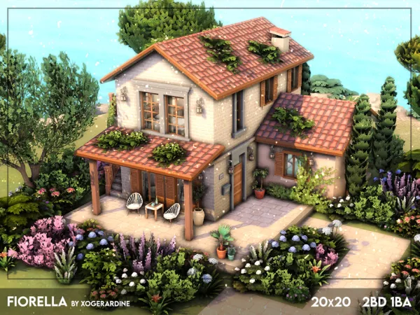 Maxis Match Fiorella (NO ) by thesimsresource - The Sims 4 Custom Content