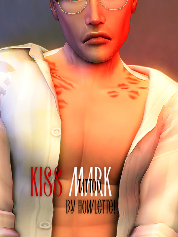 Mix [HWLTTE] XO TATTOO SET by simsfinds - The Sims 4 Custom Content