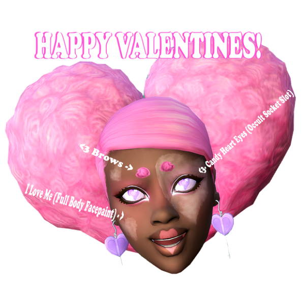 Maxis Match Happy Valentines 3 Sweet Treats by simsfinds - The Sims 4 Custom Content