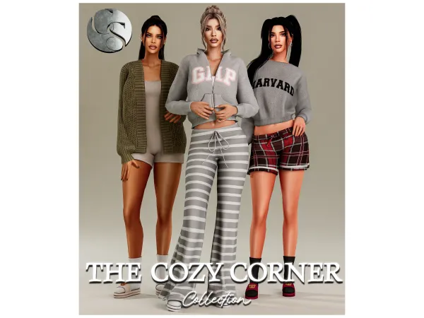 Alpha CAMUFLAJE The Cozy Corner Collection - The Sims 4 Custom Content