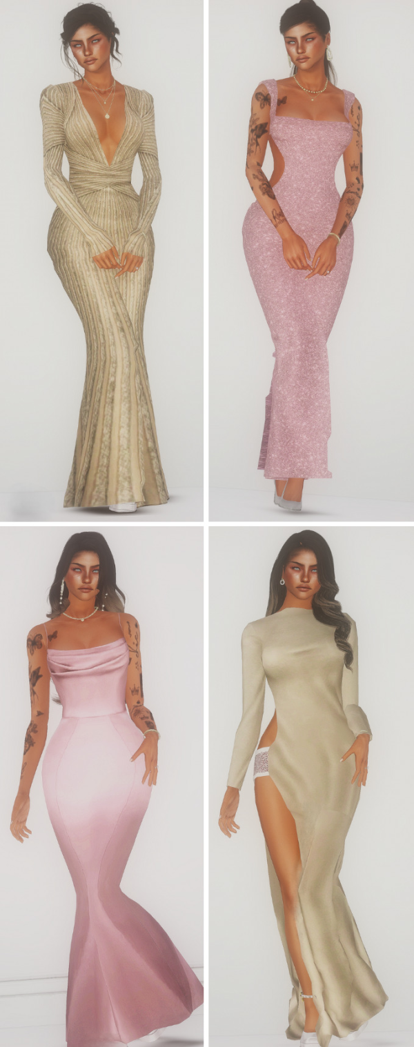 VALENTINE'S DATE NIGHT LOOKBOOK by simsfinds - The Sims 3 Custom Content