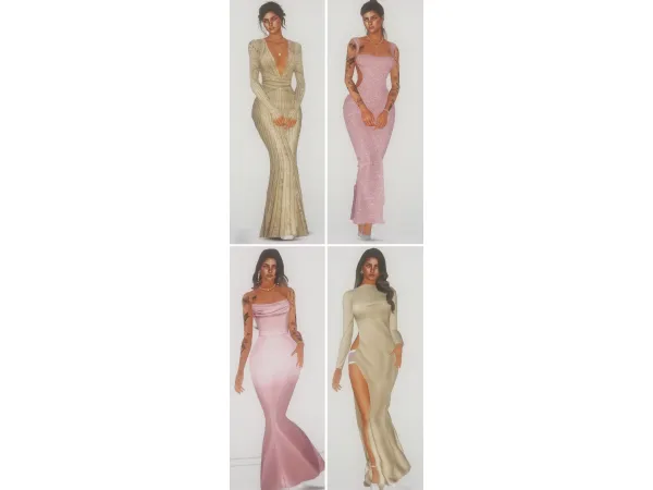 VALENTINE'S DATE NIGHT LOOKBOOK by nakiri88 - The Sims 3 Custom Content