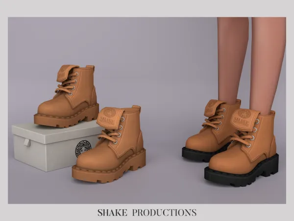 Maxis Match Millie Boots V2 Female - The Sims 4 Custom Content