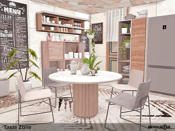 Mix Taste Zone by nesscasims - The Sims 4 Custom Content