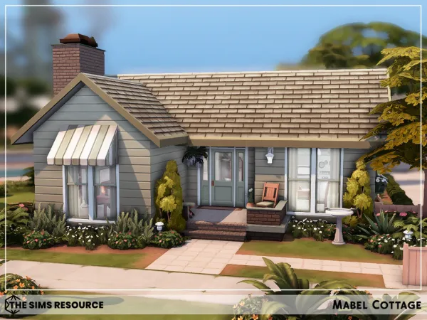 Maxis Match Mabel Cottage by sharon337 - The Sims 4 Custom Content