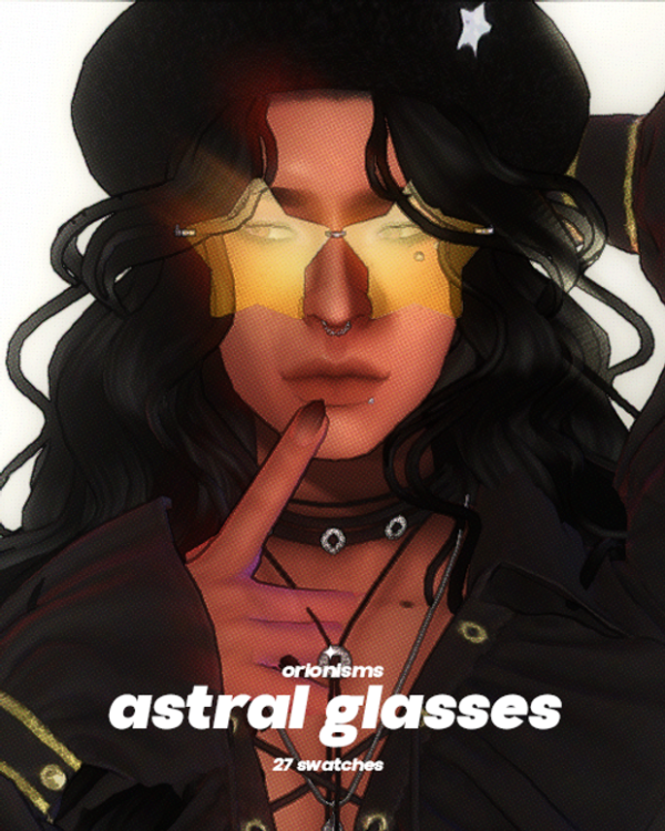 Maxis Match astral glasses sims 4 by simsfinds - The Sims 4 Custom Content
