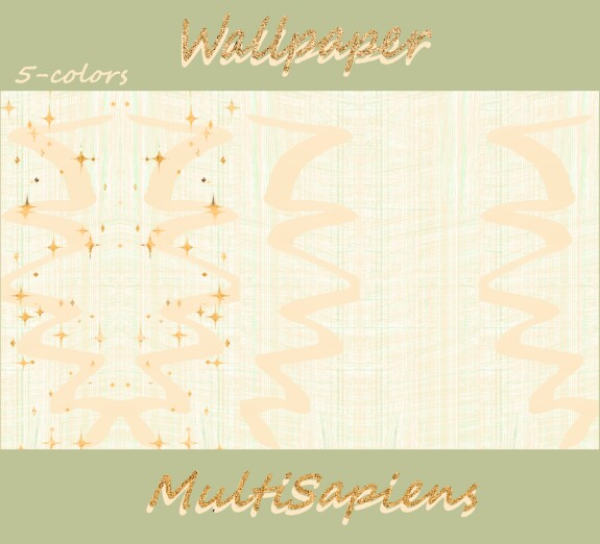 Mix Wallpaper by simsfinds - The Sims 4 Custom Content