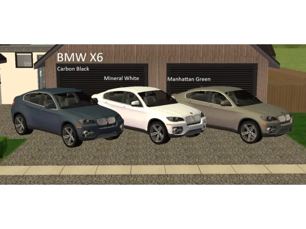 BMW X6 in 2025 Colours by parchmentpaperandco - The Sims 2 Custom Content