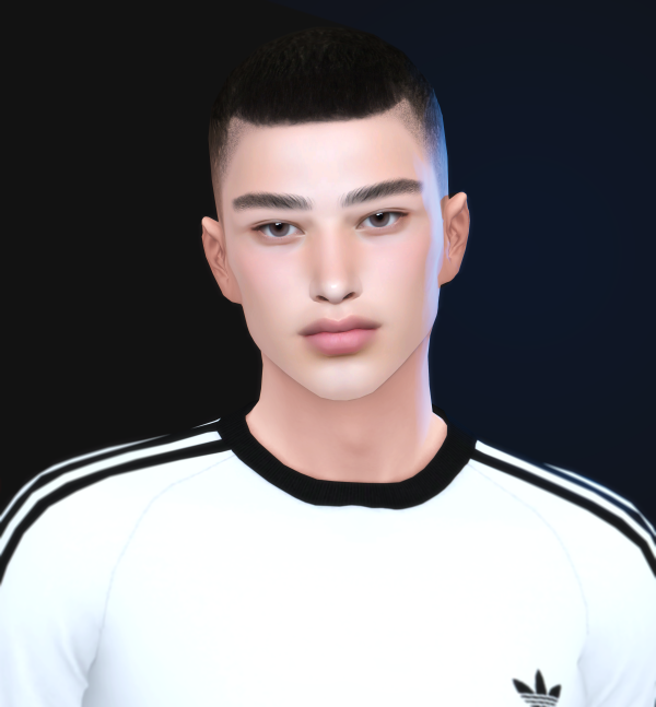 Mix Male face masks eyebrows by simsfinds - The Sims 4 Custom Content