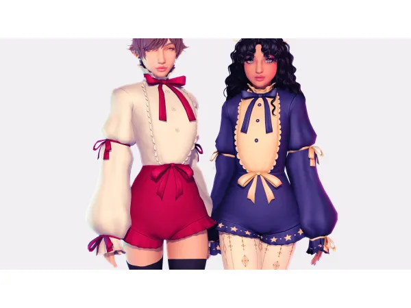 Maxis Match KAWAII ROMPER by modcollective - The Sims 4 Custom Content