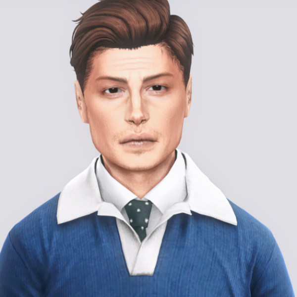 Mix Herman Kretsch by aesteri - The Sims 4 Custom Content