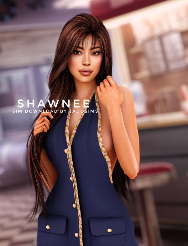 Alpha Shawnee (Sim Download) by shopwithflynnn - The Sims 4 Custom Content