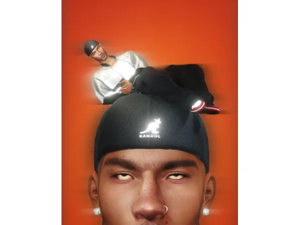 Alpha The Classic Kangol by CoCo Games - The Sims 4 Custom Content