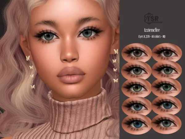 Mix IMF Eyes N320 by thesimsresource - The Sims 4 Custom Content