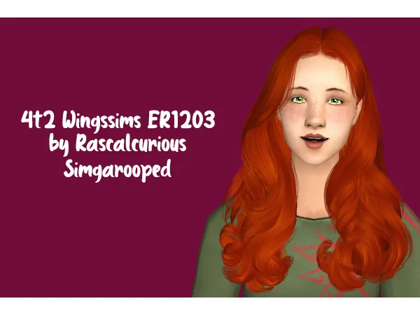 Found some Wingssims hairs that havent been recolored by simsfinds - The Sims 2 Custom Content